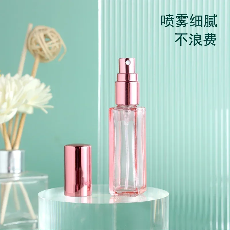 휴대용 빈 향수 스프레이 병, 미니 유리 스프레이 무화기, 여행용 화장품 보관병, 서브 보틀링 샘플 바이알, 10ml, 20ml