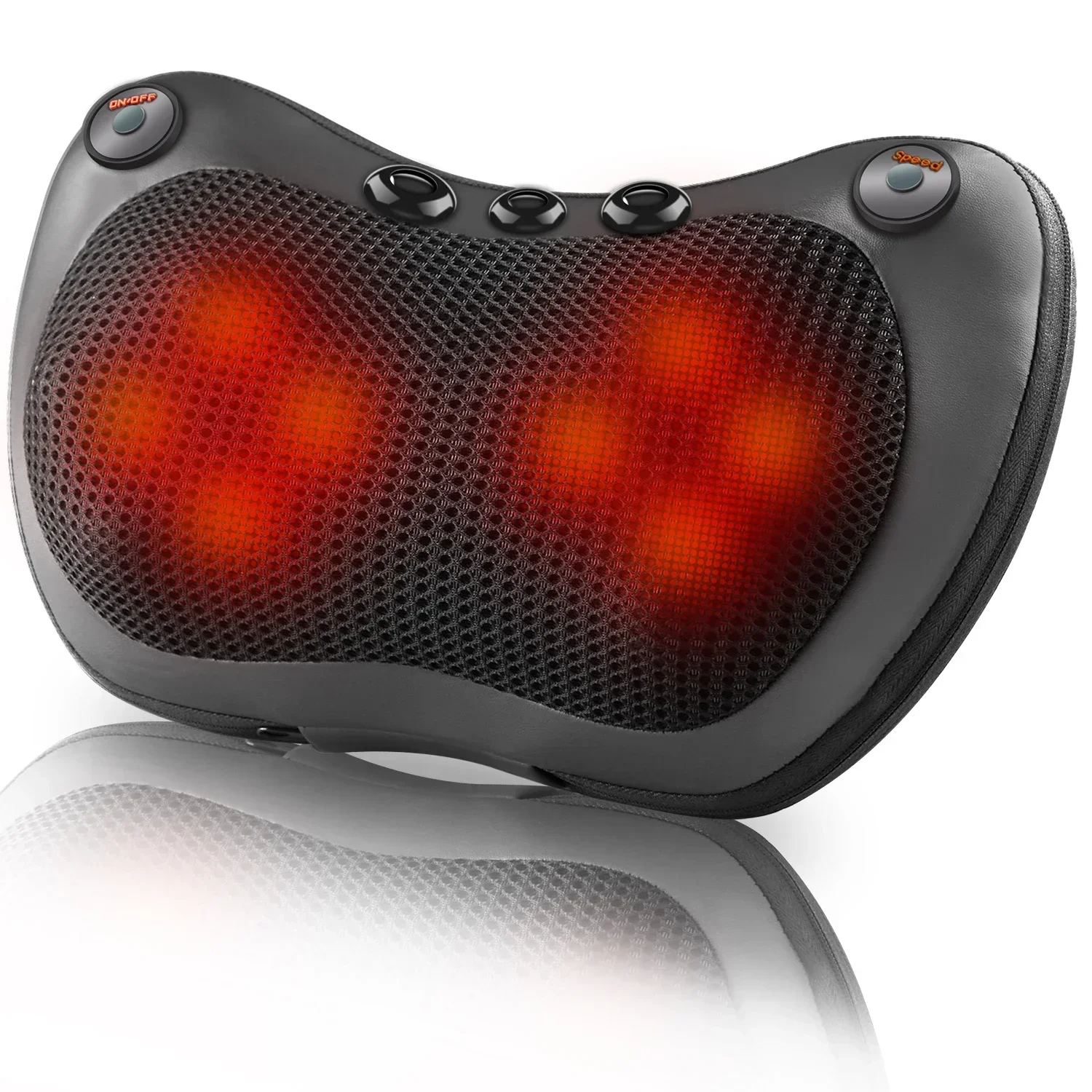 Elektrisch u-vormig nekmassageapparaat met warmte voor thuis auto_voghion.com