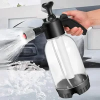 2L Foam Sprayer Car Wash Hand-held Foam Watering Can Air Pressure Sprayer Plastic Disinfection Water Bottle Car Cleaning Tools 1