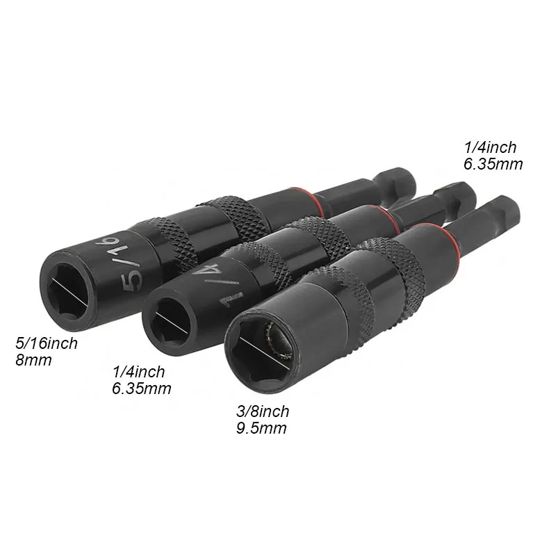 Pivot Drill Bit Holder Magnetic Hex Swivel Screw Driver Tip