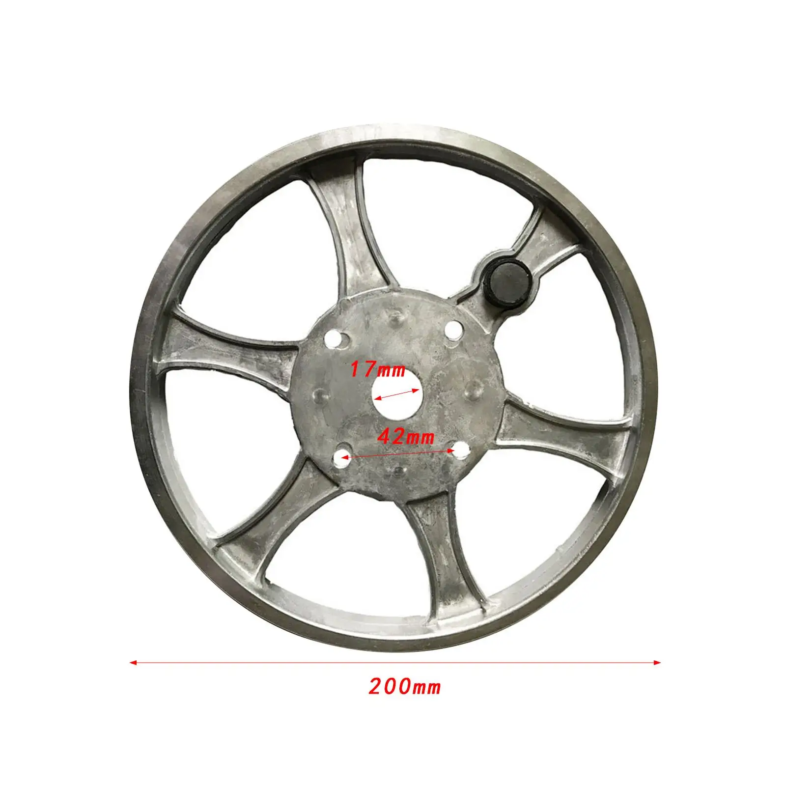Modified Parts for Exercise Bike Drive Pulley for Exercise Bike