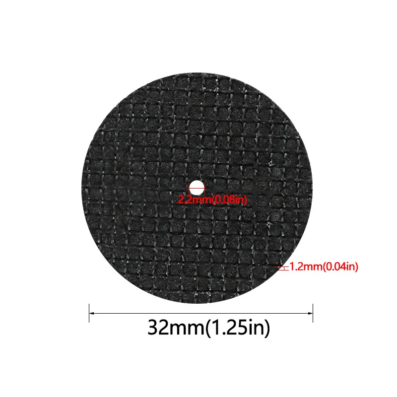 Schurende Doorslijpschijf 32Mm Met Opspandoorns Slijpen Voor Dremel Accessoires Metal Snijden Rotary Tool Zaagbladen