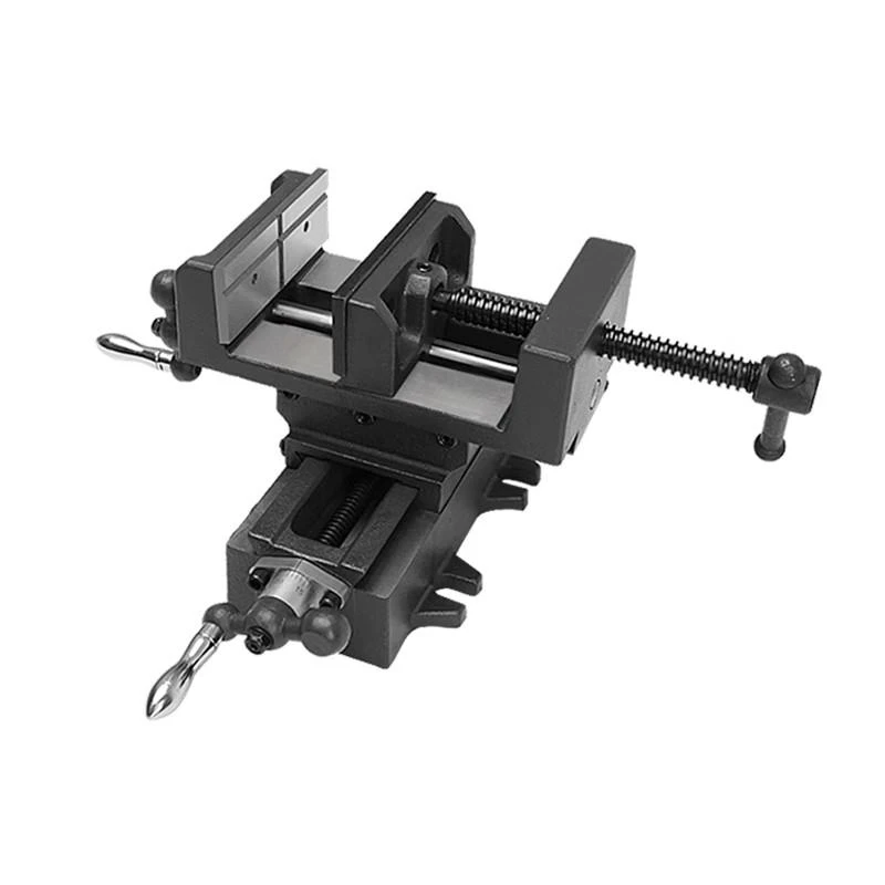 

Cross Flat Pliers Two-way Mobile Table Drill Precision Vise Milling Machine Heavy-duty Bench Vise Fixture Workbench Slide