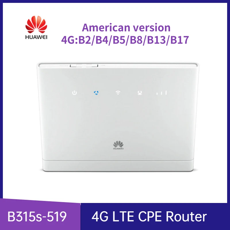 

Unlocked Huawei B315s-519 4G CPE Plus Antenna 4G wireless router B315 for American Market