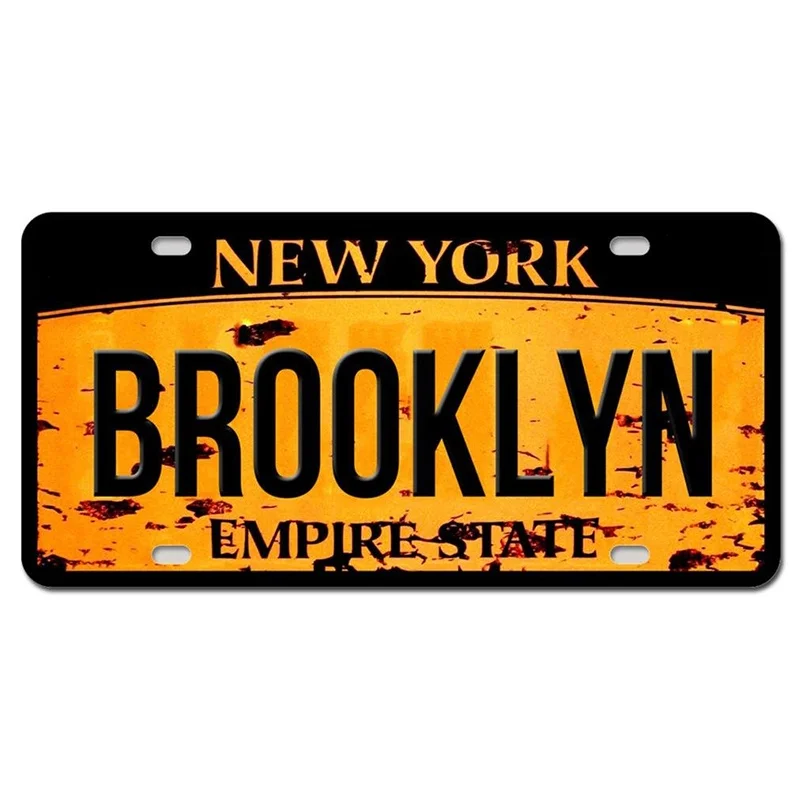 

New York BROOKLYN car sticker motorcycle trunk helmet surfboard luggage camper sticker scratch waterproof