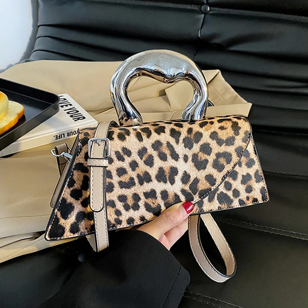 Izzy and Ali Vegan Leather Handbags - Animal Print Clutch Cheetah