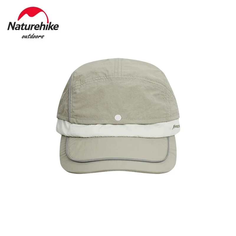 Naturehike Outdoor Folding Fishing Baseball Cap Removable Double layer Camping Hiking Trekking Hat Sun Hat For Men Women