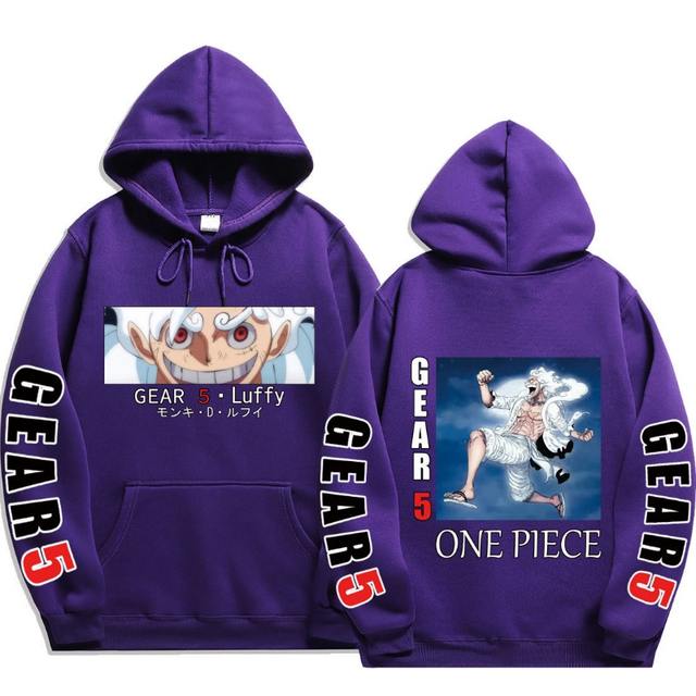 GEAR 5 LUFFY WANTED THEMED HOODIE