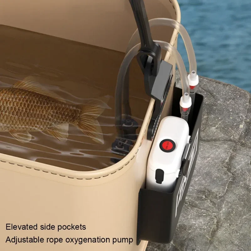 8L 13L Bucket Fishing Stuff Supplies Accessory Suitcase