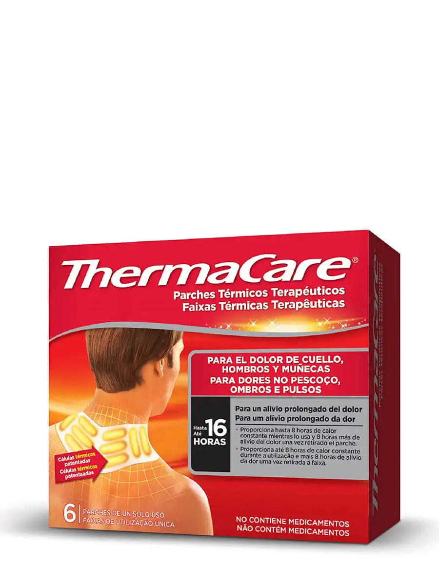 THERMACARE CUELLO HOMBROS MUÑECA 6 PARCHES TERMICOS Online