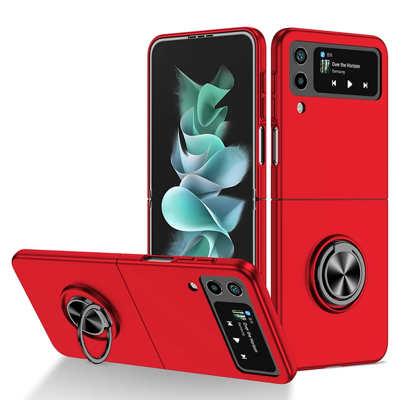 Shockproof Armor Case with Magnet Ring Kickstand