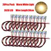 5/10/20pcs Model Railway Interior Light 12V LED SMD LED 3528 White/Warm Building Interior Lamp Light Set for Hornby Pre-wired 6