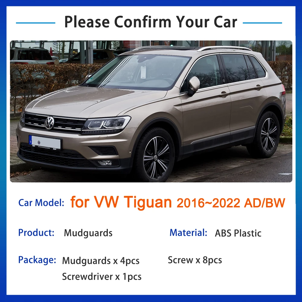 Auto-Kotflügel, für VW Tiguan R-Line 2018-2021, Schutz vor