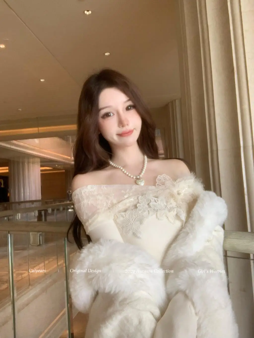 Vestidos de punto nuevos de otoño e invierno para mujer, cuello alto, manga acampanada, encaje de retazos, corte sirena, moda coreana, Vestidos para mujer