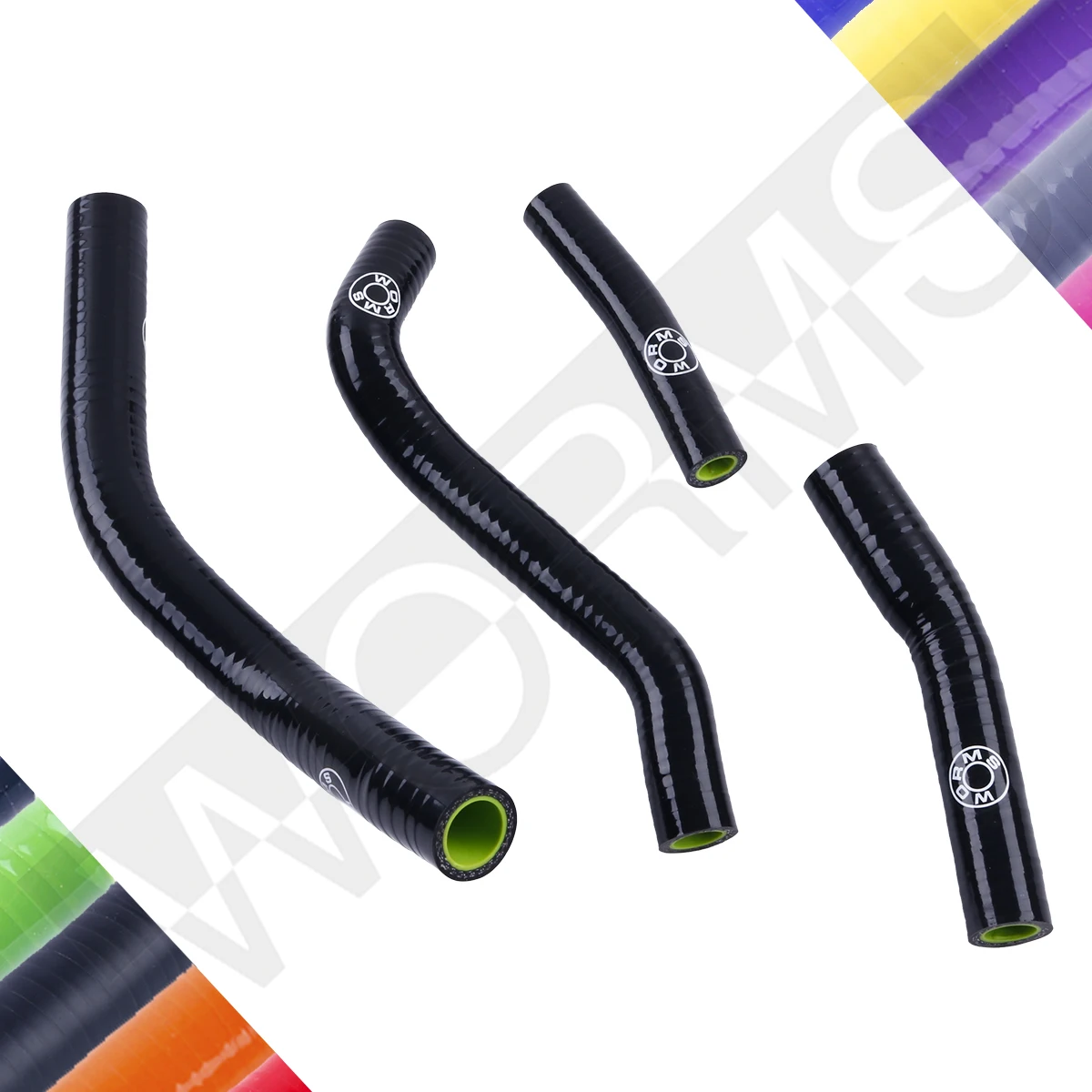 

For Yamaha YZ250F YZF250 2014-2018 2015 2016 2017 Silicone Radiator Coolant Hose Tube Kit