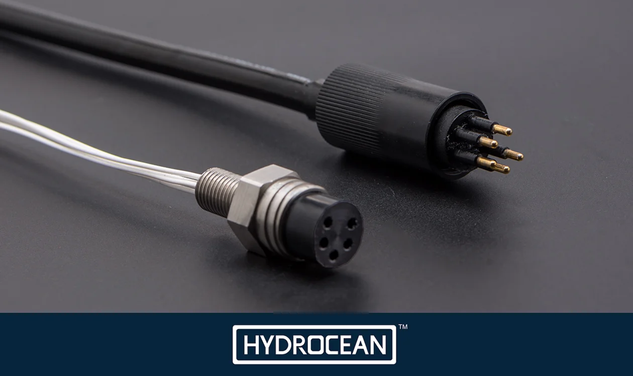 Hydrocea 1000m Depth ROV Open Diy Kit Waterproof Connector Female Socket Male Cable for Subcon Remote Operated Vehicle 5