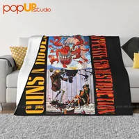 Guns N Roses Appetite For Destruction Blanket Autumn Sofa Bed High-Grade Bedding Supply Sofa Decorative 1