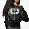 Heart Bow Dot Ita Bag Niche Spice Girl Mochila School Mochilas Mujer Advanced Sense Backpack 2025 New Portable Women Bags 2
