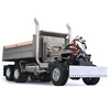 Lesu 1/14 King 6X6 RC Dumper Truck Remoted Control Kit Tipper Diy Model Vehicle Light Sound For Toys Tamiyaya Boy Gifts 1