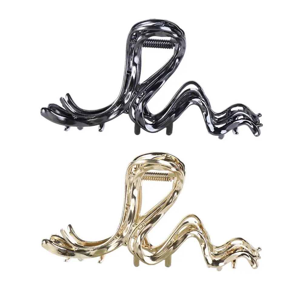 

Large For Women Ponytail Holder For Girl Headwear Hair Accessories Korean Style Crab Clip Women Hair Clips Metal Hair Claw