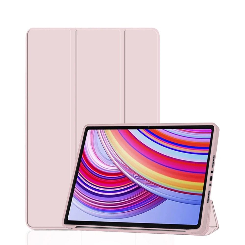 Slim Protective Tablet Case Cover with TPU Soft Shell and Auto Wake/Sleep Function, 12.1-Inch Size