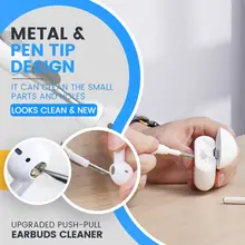

Cleaner Kit for Airpods Pro 1 2 earbuds Cleaning Pen brush Bluetooth Earphones Case Cleaning Tools for Iphone Samsung Xiaomi