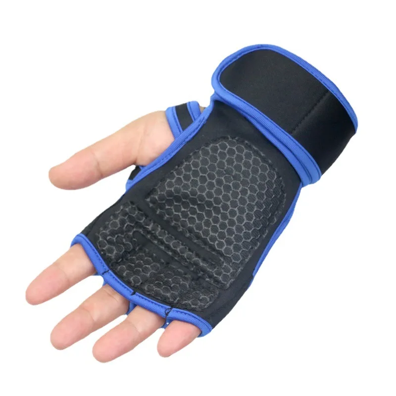 Hand Wrist Palm Protector Gloves Weightlifting Training Gloves for Men Women Fitness Sports Cycling Gymnastics Gym Gloves 3