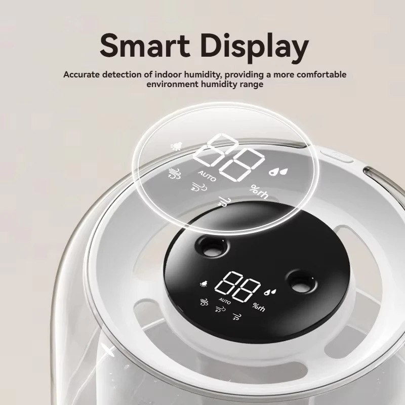 Xiaomi MIJIA 6.8LUSB Double Spray Low Noise  Large Capacity Humidifier Home Bedroom Office Night Light Essential Oil Diffuser ﻿ 2