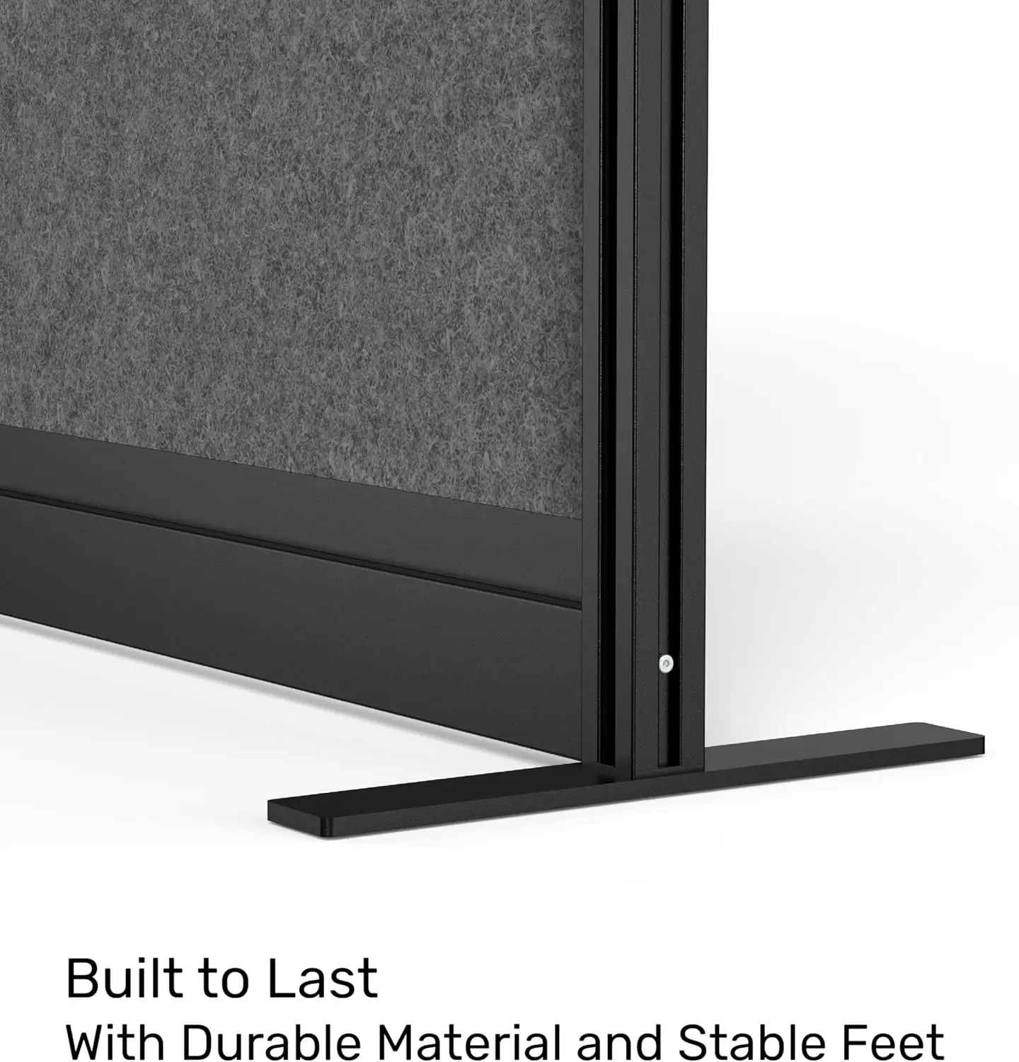 Workflow Modular Wall | Room Divider with Whiteboard, Sound-Dampening, & Frosted Acrylic Panels | Expandable Office Partition fo 6