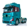 1/14 Metal LESU RC Tractor Truck 6*6 Topline for DIY Cabin 1851 3363 RTR Car Painted Model Electric Wiper Toys Gifts Thzh1394 2