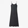 Black cupro dress