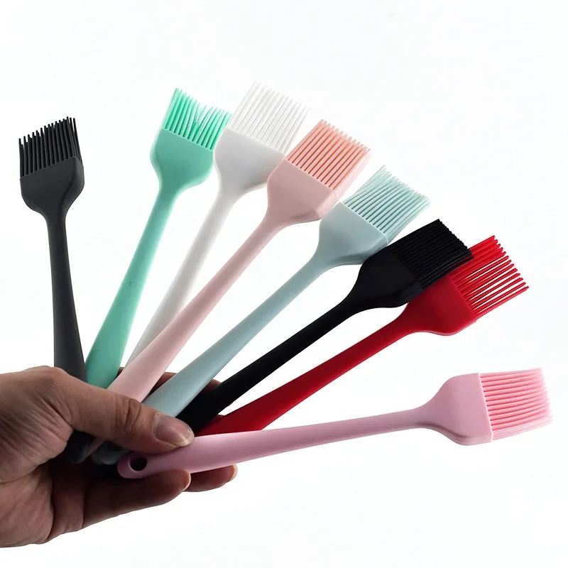 Silicone Barbeque Brush Cooking BBQ Heat Resistant Oil Brush Kitchen Supplies 1PC
