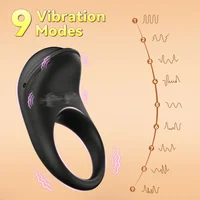 APP-Steuerung, vibrierender Penisring für Männer, Ejakulationsverzögerung, Penisring, Keuschheitskäfig, Klitoris-Stimulator, Sexspielzeug für Erwachsene für Paare 2