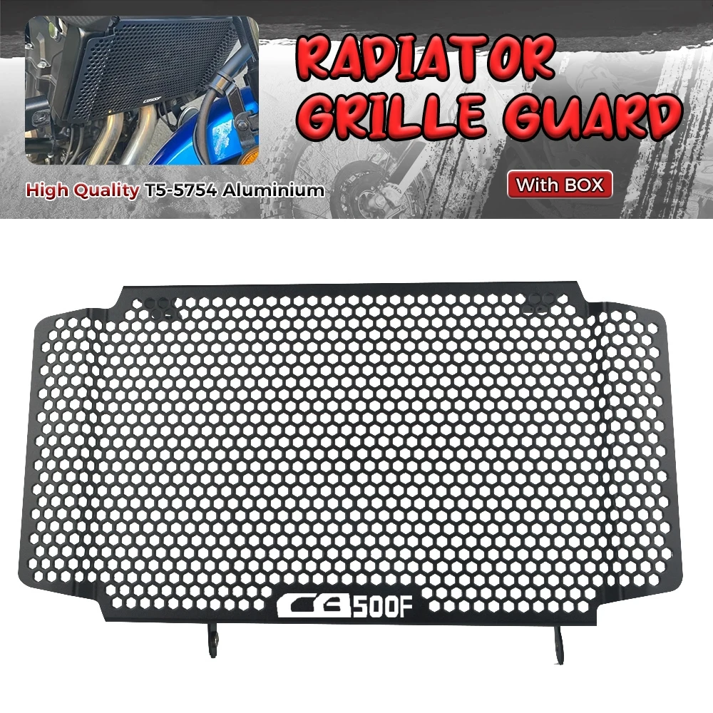

FOR Honda CB500F 2016 2017 2018 2019 2020 2021 2022 2023 2024 Motorcycle Accessories Radiator Grille Guard Protector Cover Mesh
