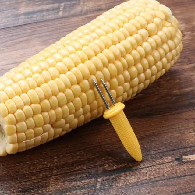 Univerzális Kültéri Barbecue Szerszámok Rozsdamentes Acél Bbq Kukorica Villák Villa Konyhai Kiegészítők Kempingkészletek - Image 4