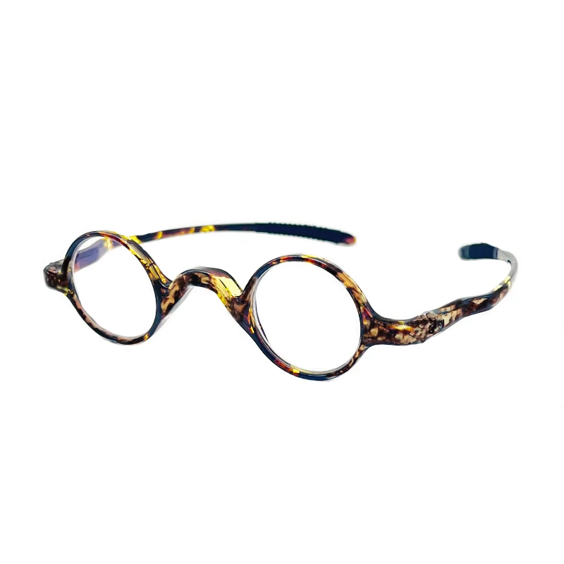 TR90 Samrt Reading Glasses Portable Anti Blue Retro Fashion Eyeglass Mens Round Glasses  Eyewear Readers+1.5+2+3.5+4