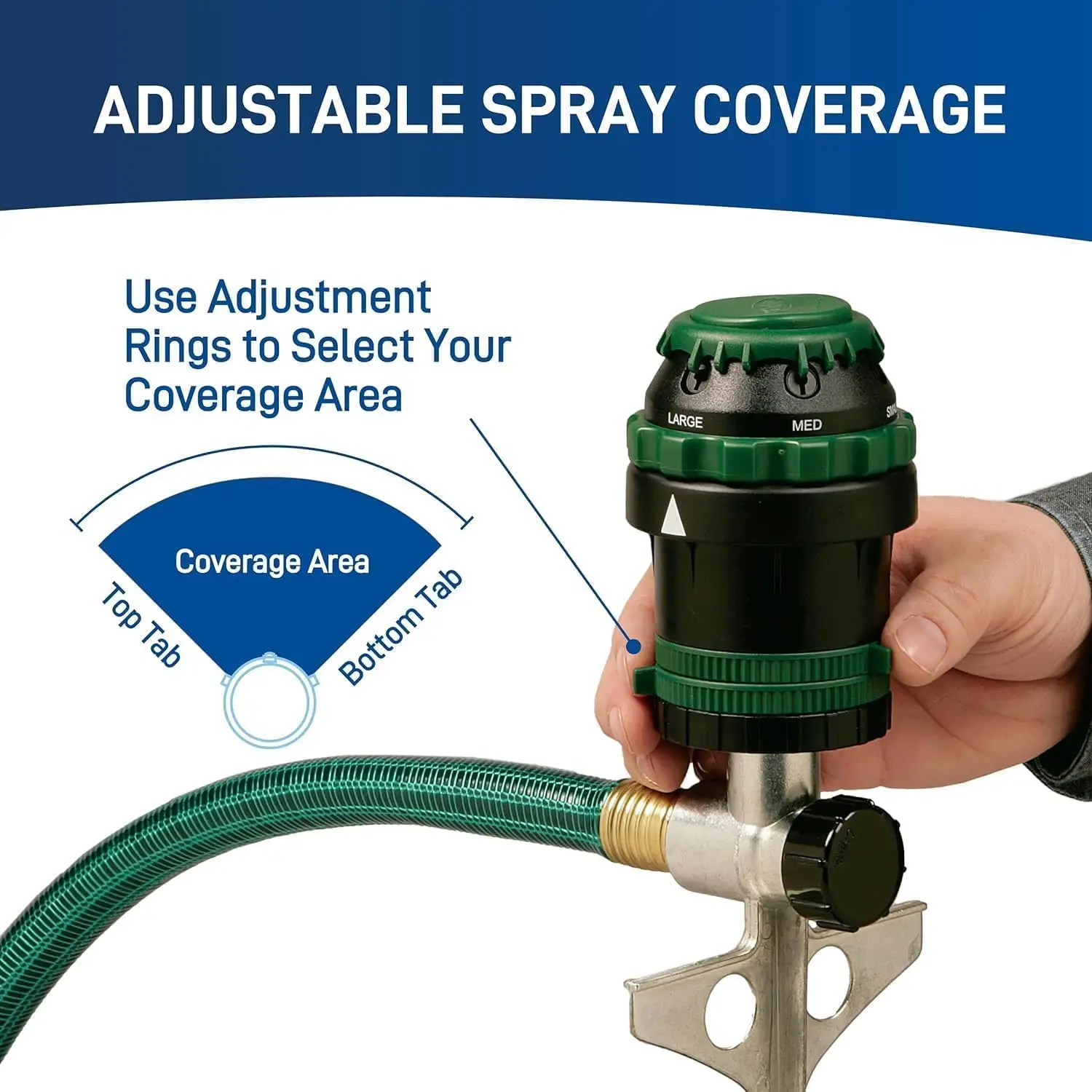 6-Pack Orbit 58573N H2O-6 Gear Drive Sprinkler