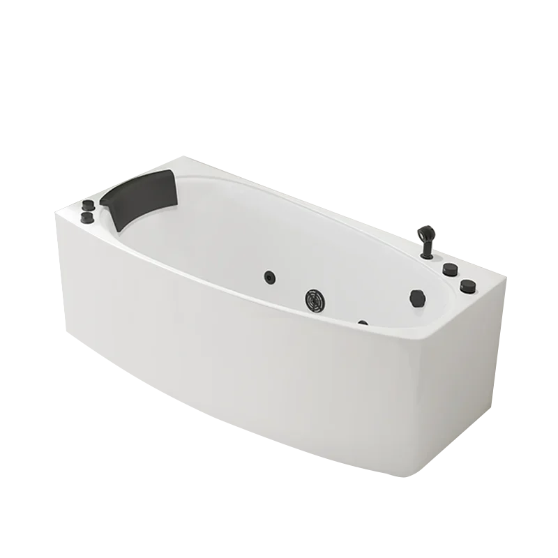 Small Apartment Japanese Bathtub Bathroom Massage Surfing Arc Independent Constant Temperature Bathtub