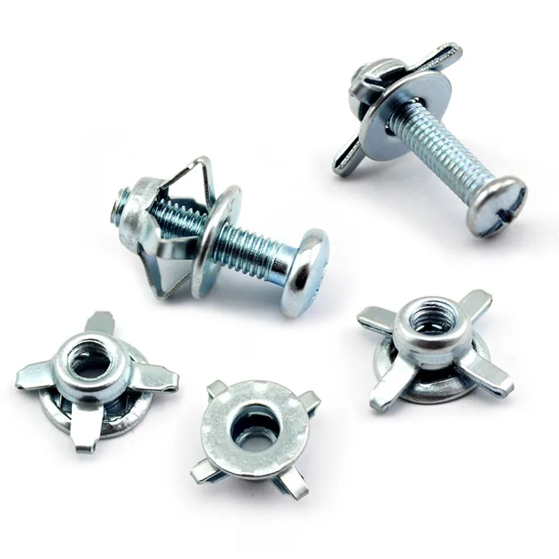 M4 M5 M6 Petal Rivets Lock Nut Bolt Hollow Iron Aluminum Rivet Gun Fixed License Plate For Car Screw