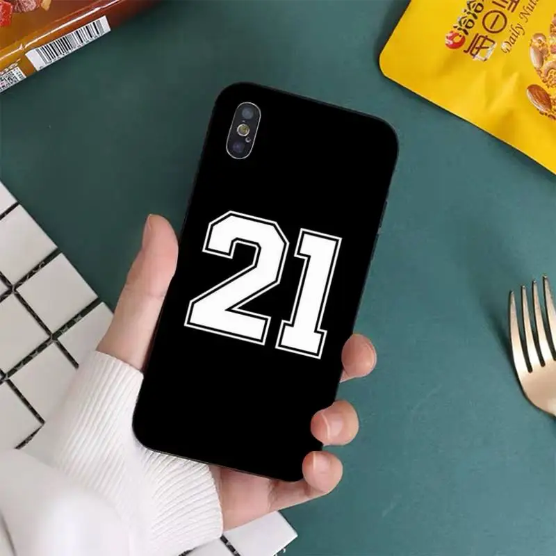 Sleek Black Phone Case