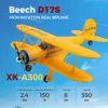Wltoys XK A300 RC Plane Beech D17S Model 3D/6G LED 2.4GHz GPS Remote Control Airplane Large Fighter toys Gift FPV Carrier 1