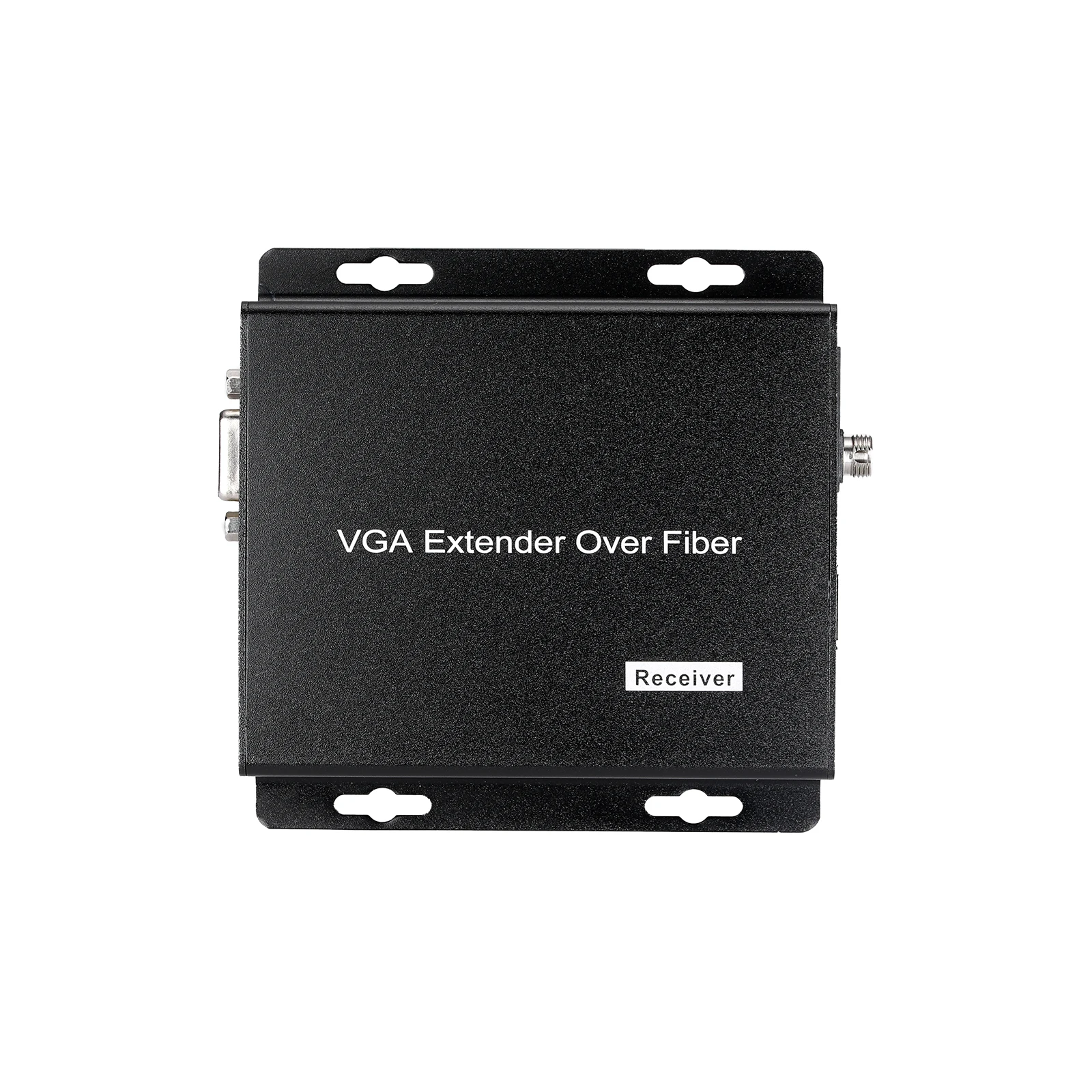 1 Channel Forward Audio ,1 Channel Reverse IR ,1 Channel KVM ,Single fiber Single mode VGA Extender Over Fiber