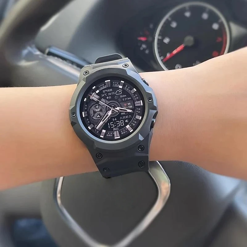Seamless TPU Band Bracelet with Protective Shell