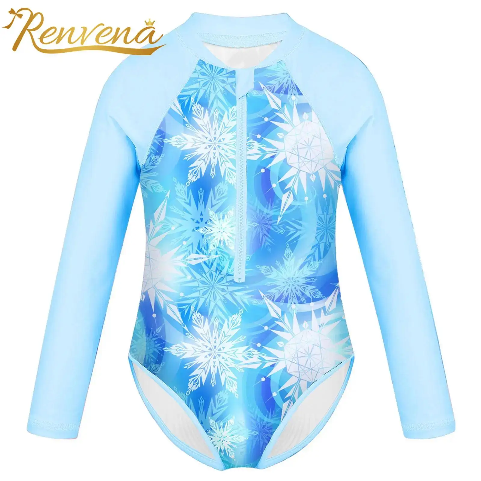 

Детский слитный купальник для девочек, пляжная одежда, женский купальник на молнии, детский купальный костюм с защитой от сыпи