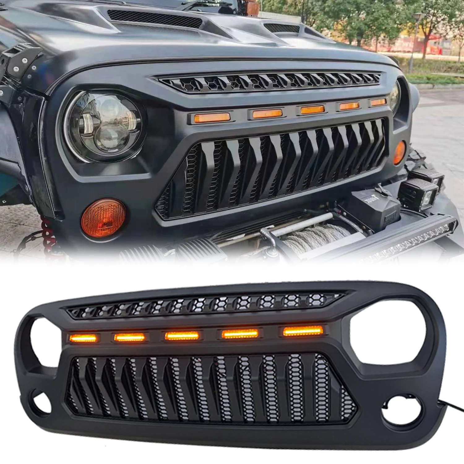  LED ABS JK ׸, ۷ 2007-2017 , Lantsun J395