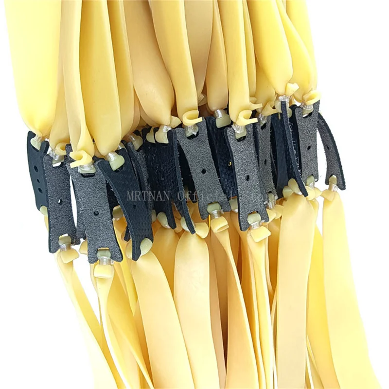 thumbnail image 2 of Slingshot Replacement Bands 10-Pack - Heavy Duty Natural Latex 1.3-2.0mm Thickness Slingshot Gun 2 of 12
