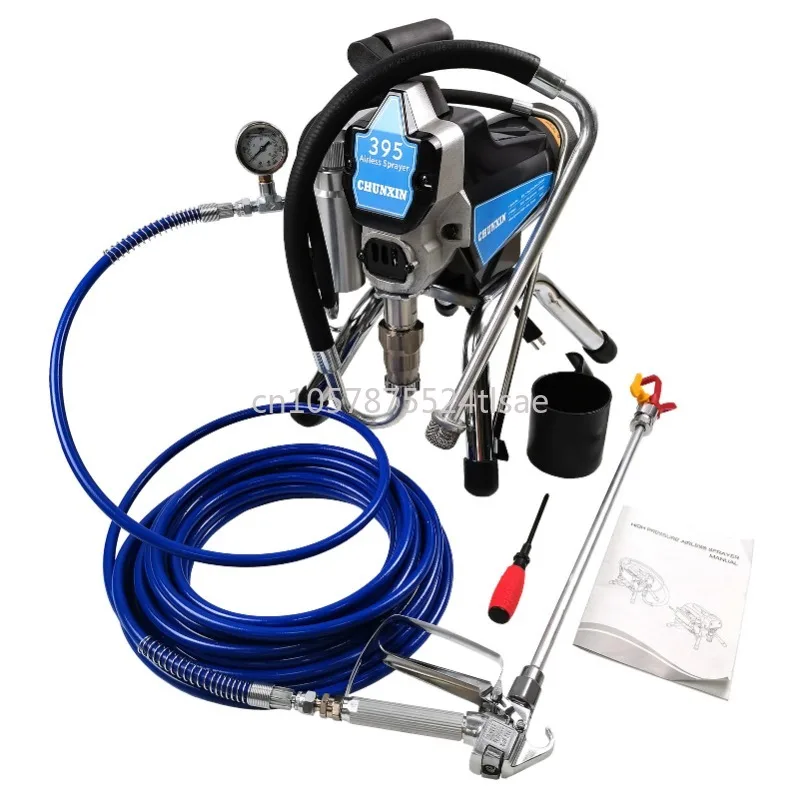 

395 Electric High-Pressure Airless Sprayer Latex Paint Paint Small Household Paint Spraying Machine Multi-Functional Wholesale