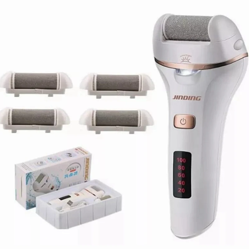 Electric Foot File Electric Foot Callus Remover Electric Foot Grinder Rechargeable Foot File Callus Remover Machine Pedicure Device For Heels Dead Skin