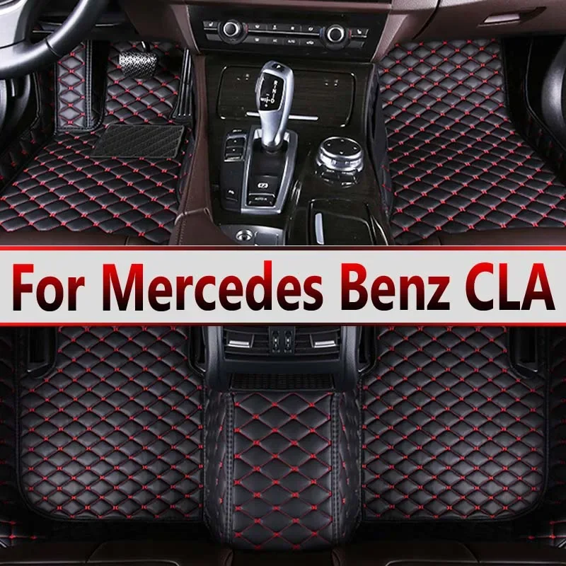 

Car Mats Full Set For Mercedes Benz CLA C118 2020~2022 Anti-dirt Pad Floor Waterproof Mat pet Accessories