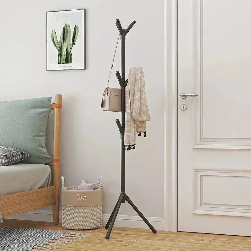 Mobile Floor Standing Multi Hook Clothes Rack Tree Branch Shape and Convenient for Home Living Room Clothing Storage clothes rack